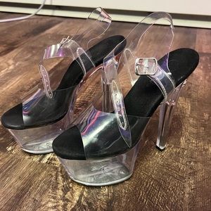Pleaser 7 inch Platform High Heels Sky-308 Stripper Exotic Dancer Heels
